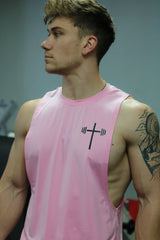 Premium Cut Off - Light Pink HolStrength