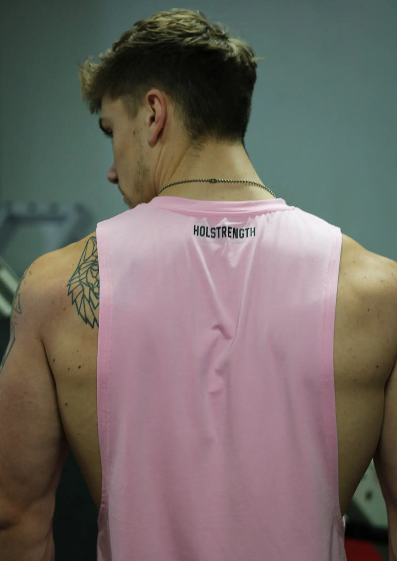 Premium Cut Off - Light Pink HolStrength