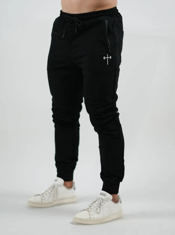 Premium Joggers - Black HolStrength