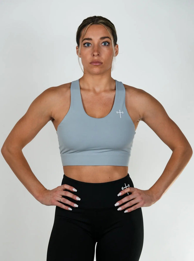 Premium Sports Bra - Grey HolStrength
