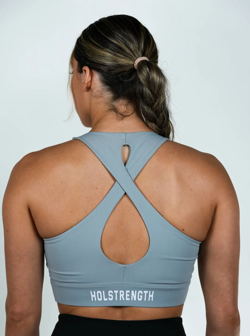 Premium Sports Bra - Grey HolStrength