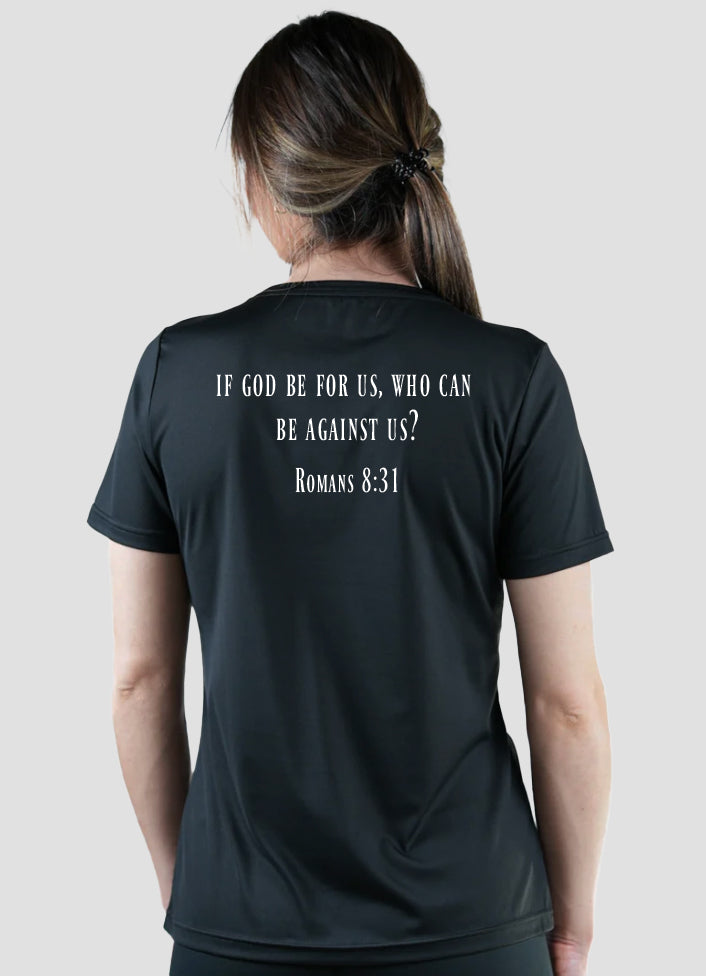 Women's Romans 8:31 Performance Tee - HolStrength