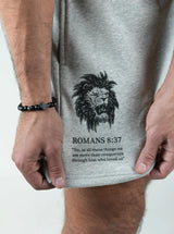 Romans 8:37 Lion Shorts HolStrength