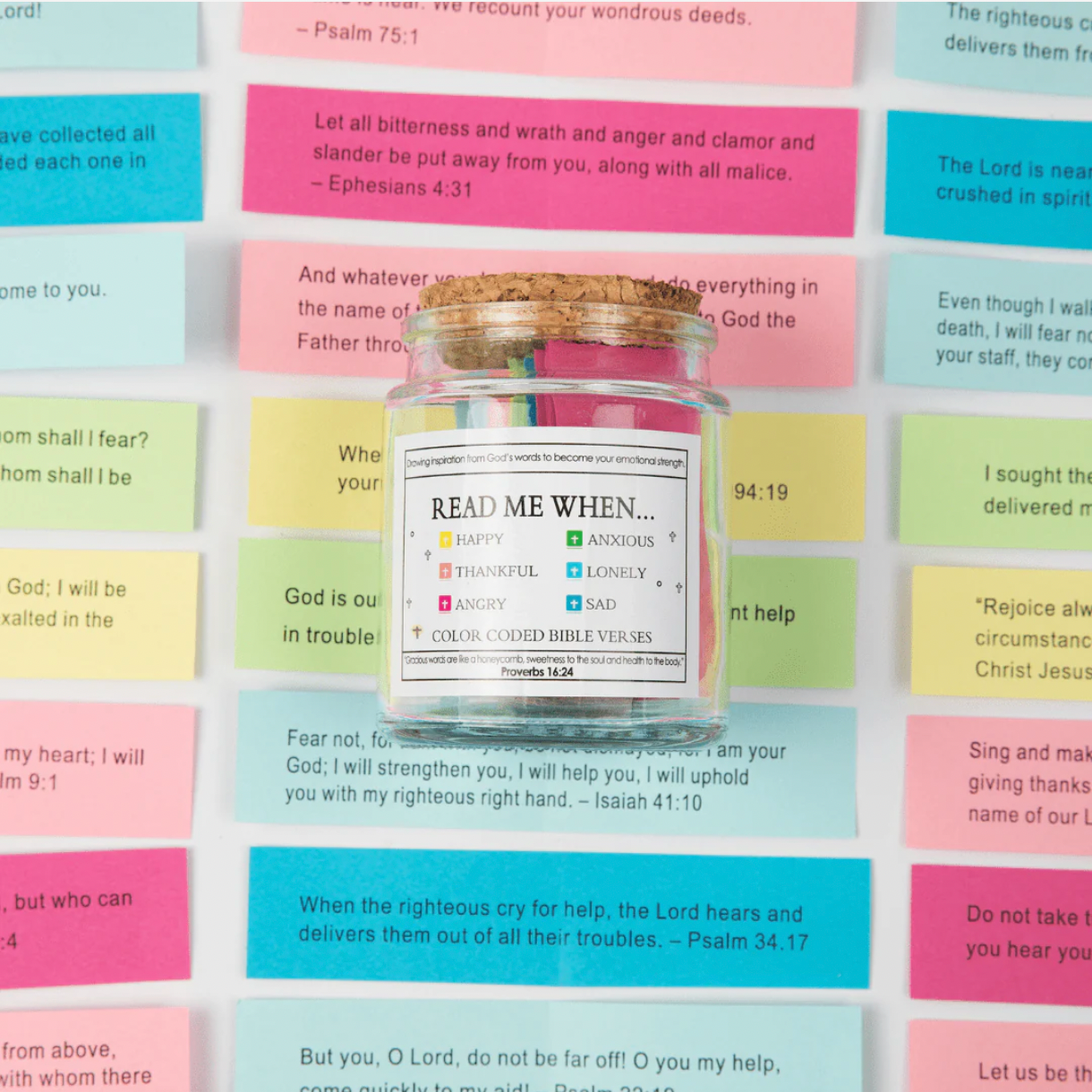 Bible Verse Jar - HolStrength