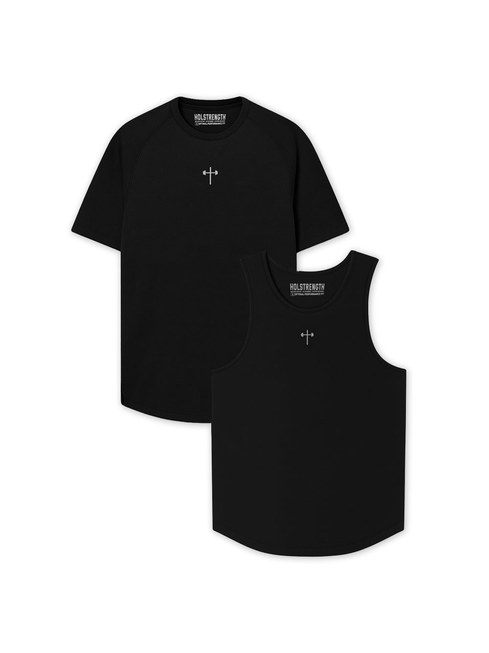 Signature Tee/Tank 2 Pack - Black