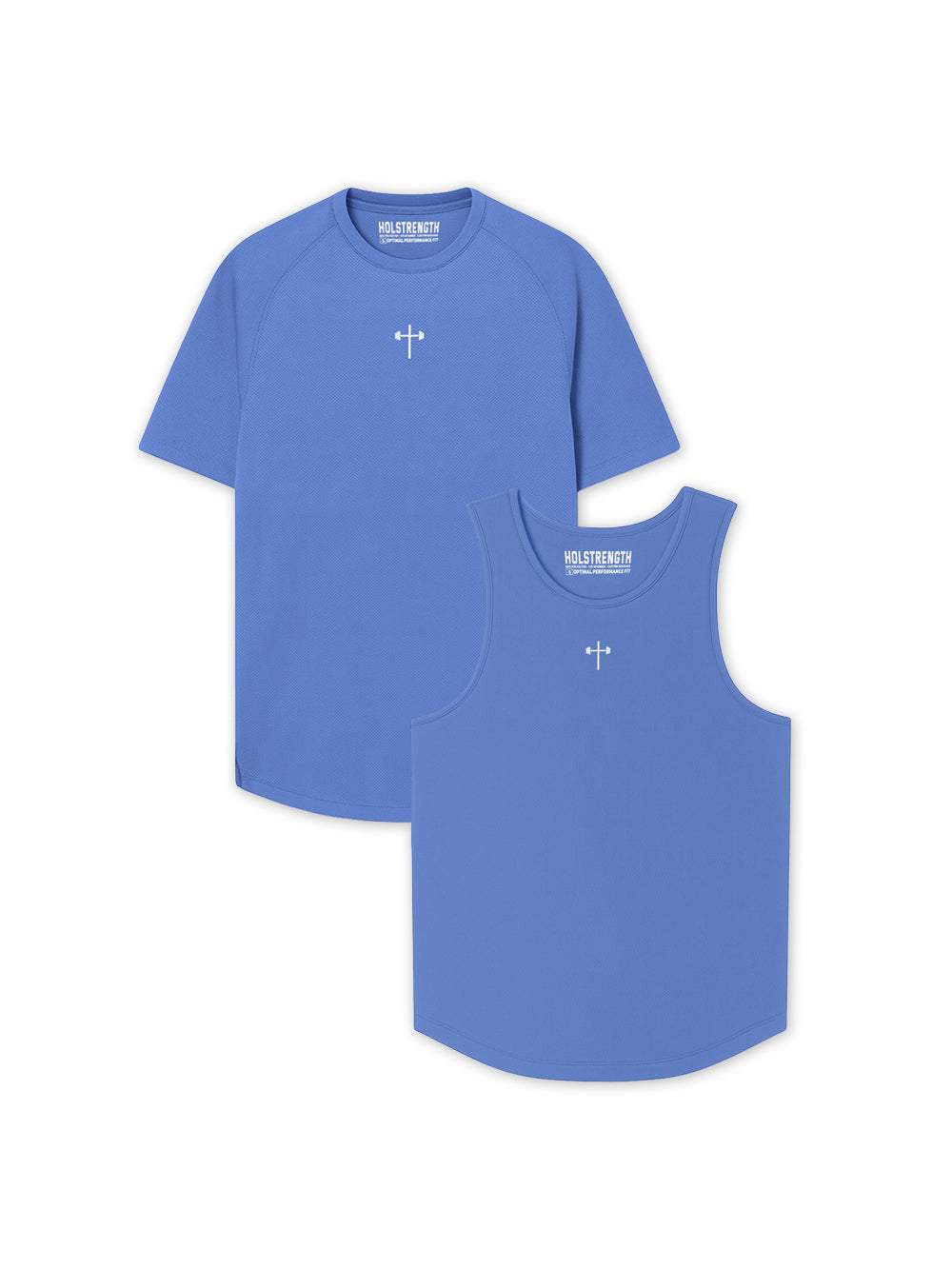 Signature Tee/Tank 2 Pack - Sky Blue