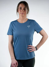 Women's Performance Tee - Blue HolStrength