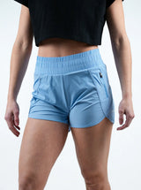 Women's Running Shorts - Light Blue HolStrength