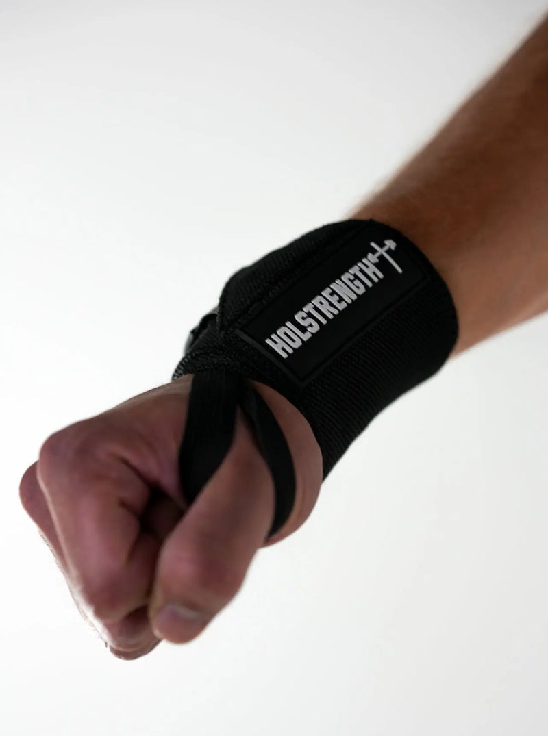 Wrist Wraps - Black - HolStrength